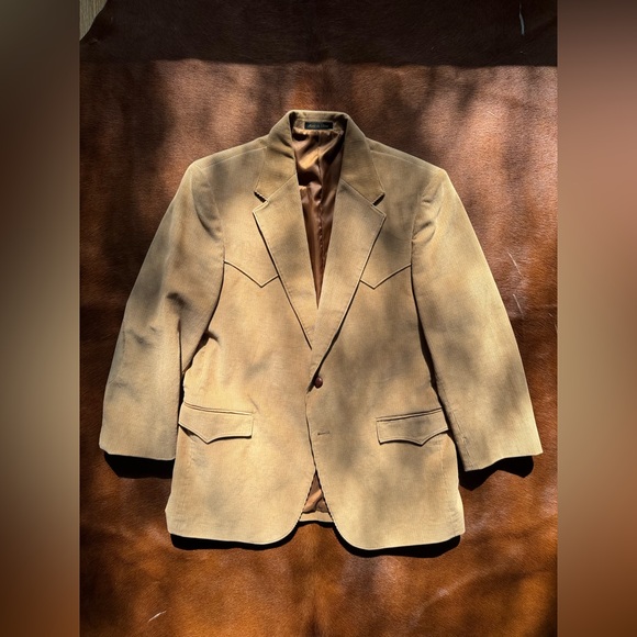 Men’s Circle S Western Corduroy Sports Coat